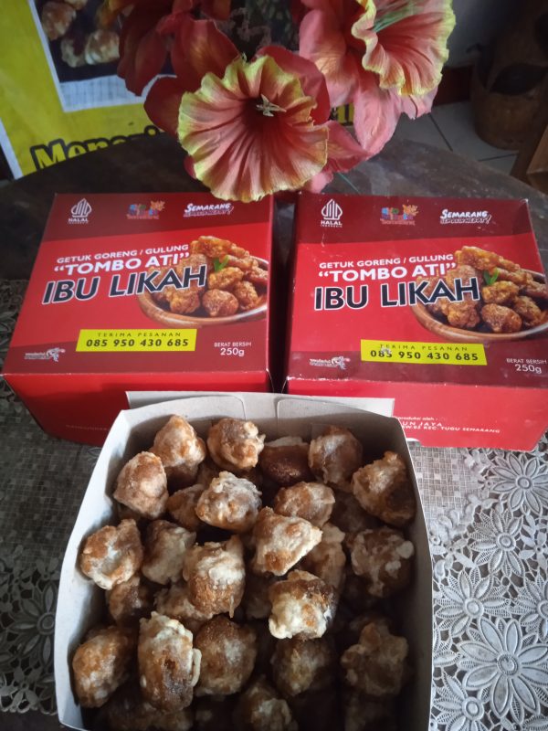 Getuk goreng/gulung Tombo Ati ibu likah