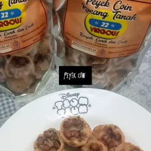 Peyek Koin Kacang Tanah